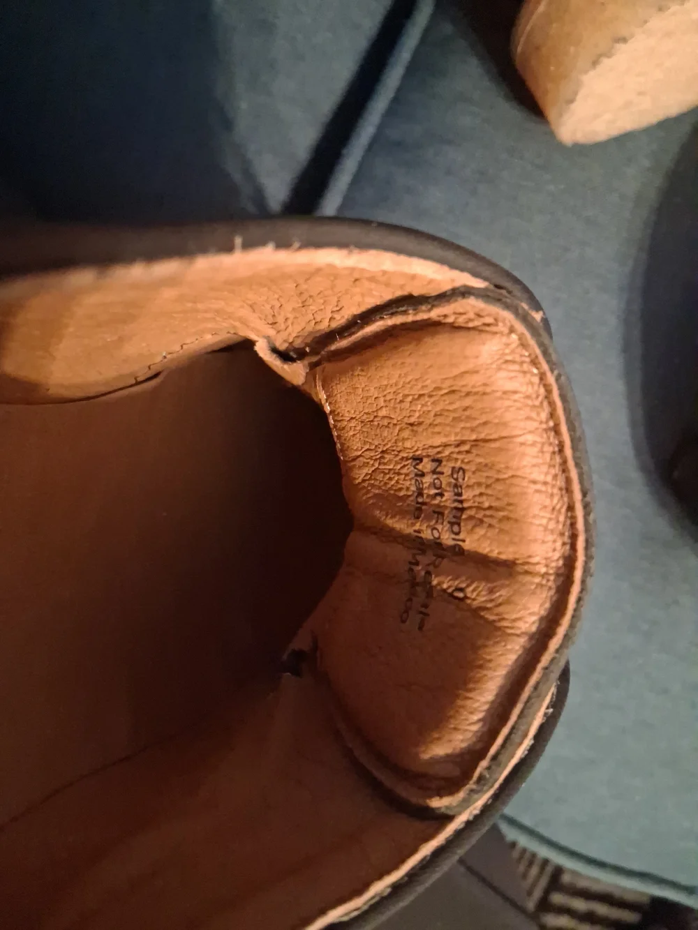 Frye Black Leather Derby Shoes with Tan Laces